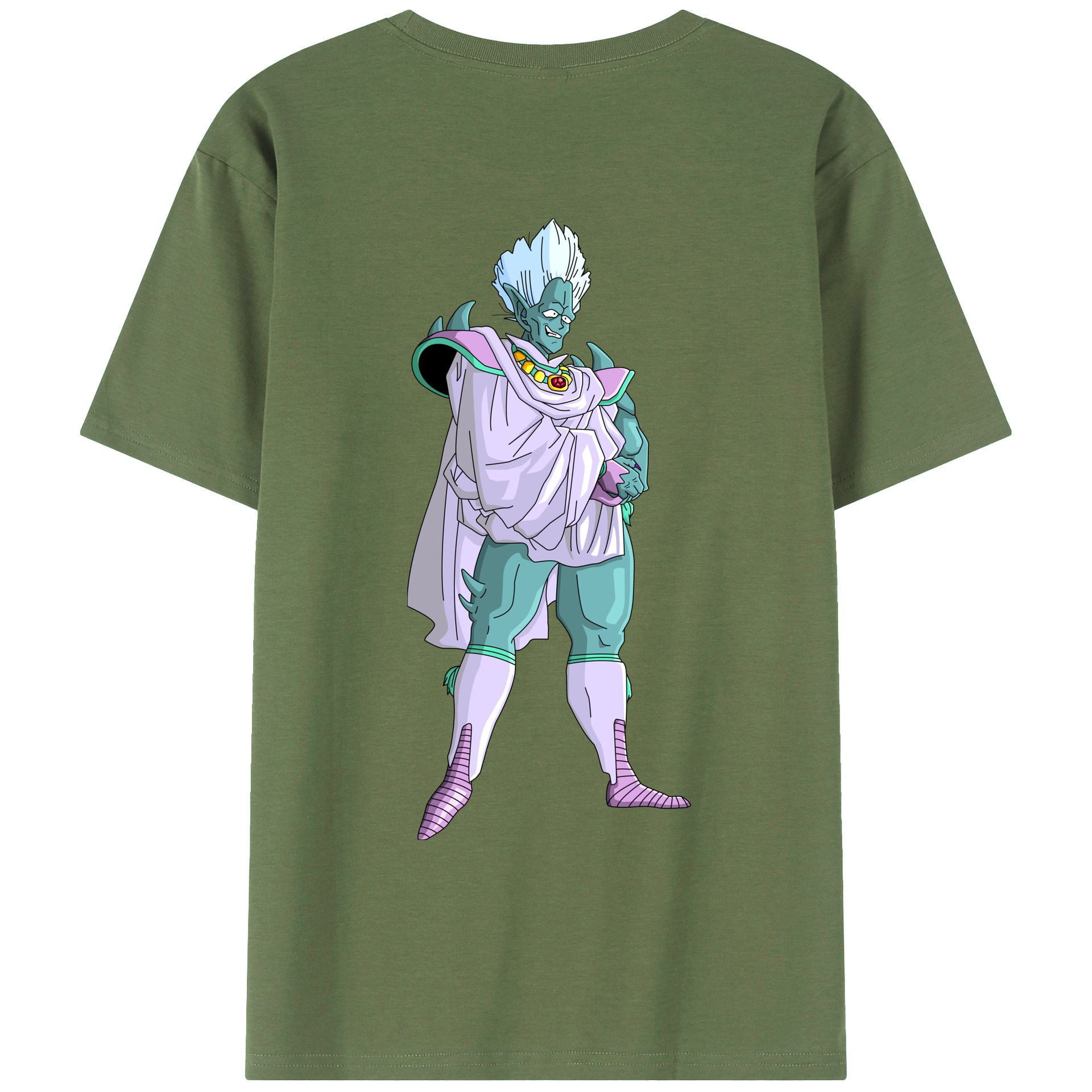 （画像用） ドラゴンボール DRAGON BALL 綿100％ メンズ半袖Tシャツ（バックプリント） 通気性